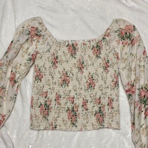 American Eagle floral top
